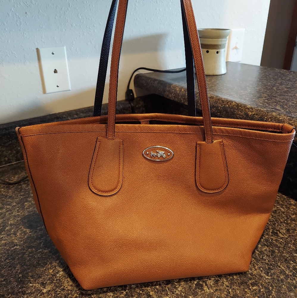Coach Tan small tote